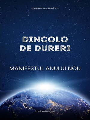 cover image of DINCOLO DE DURERI